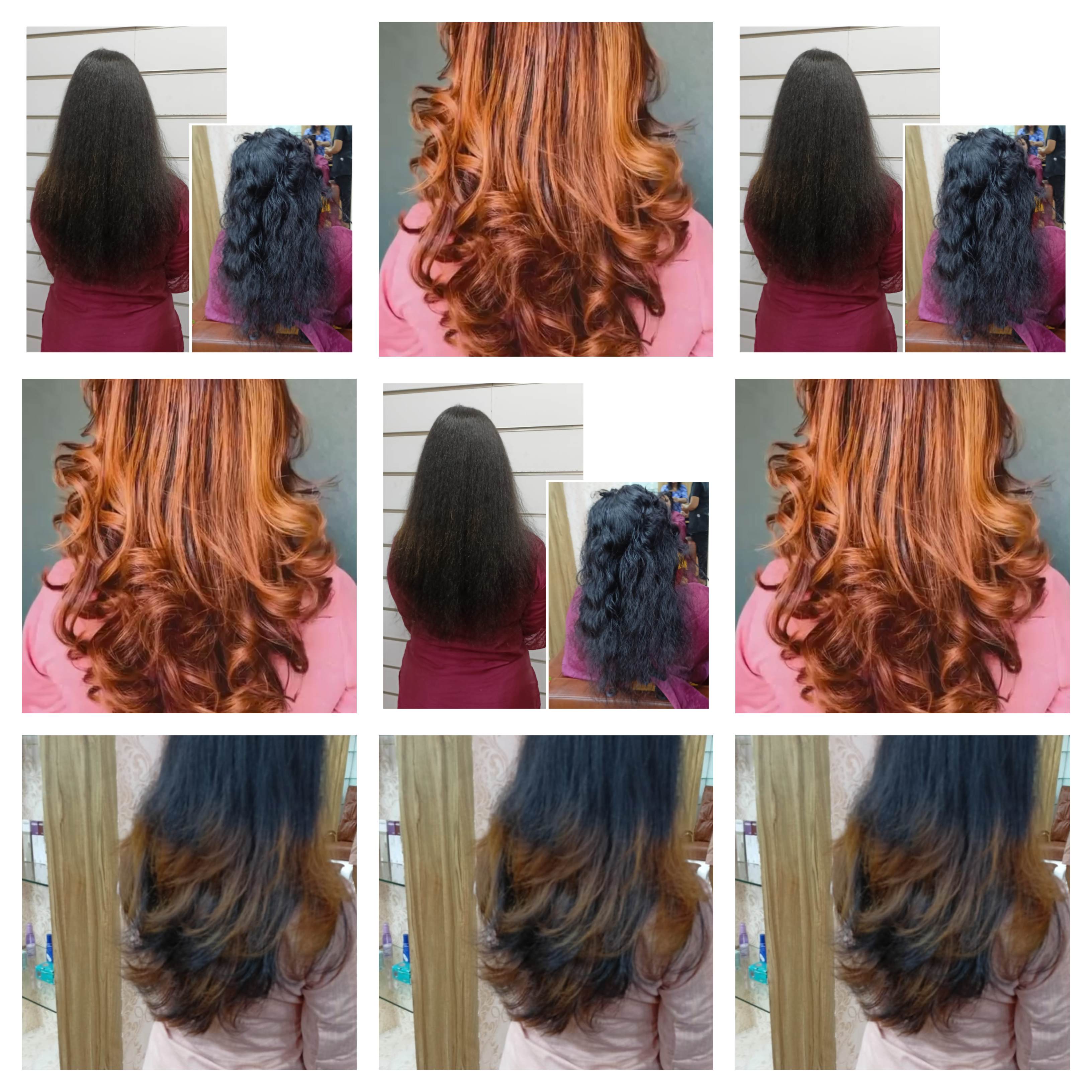 Hair Extenstions and coloring